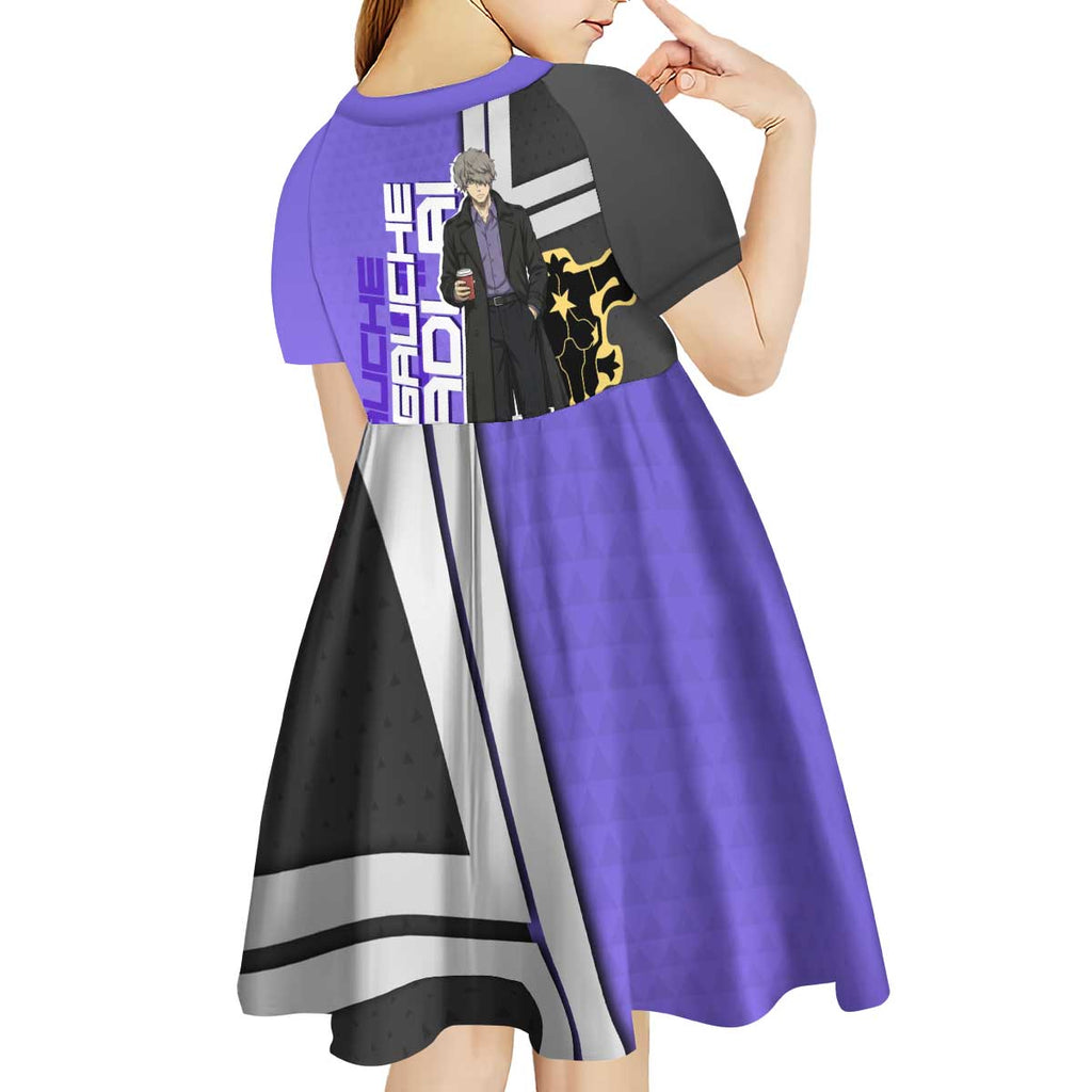 Black Clover Gauche Adlai Kid Short Sleeve Dress Anime Illustration Style