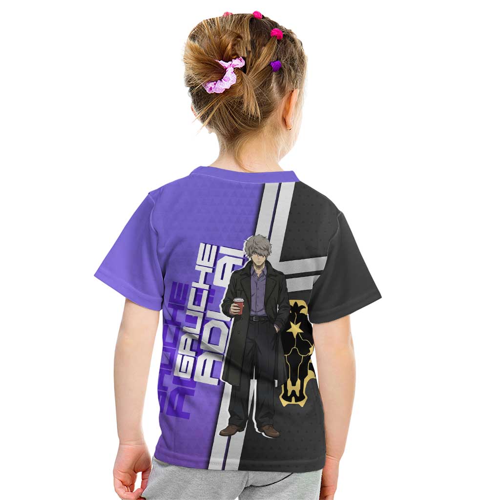 Black Clover Gauche Adlai Kid T Shirt Anime Illustration Style