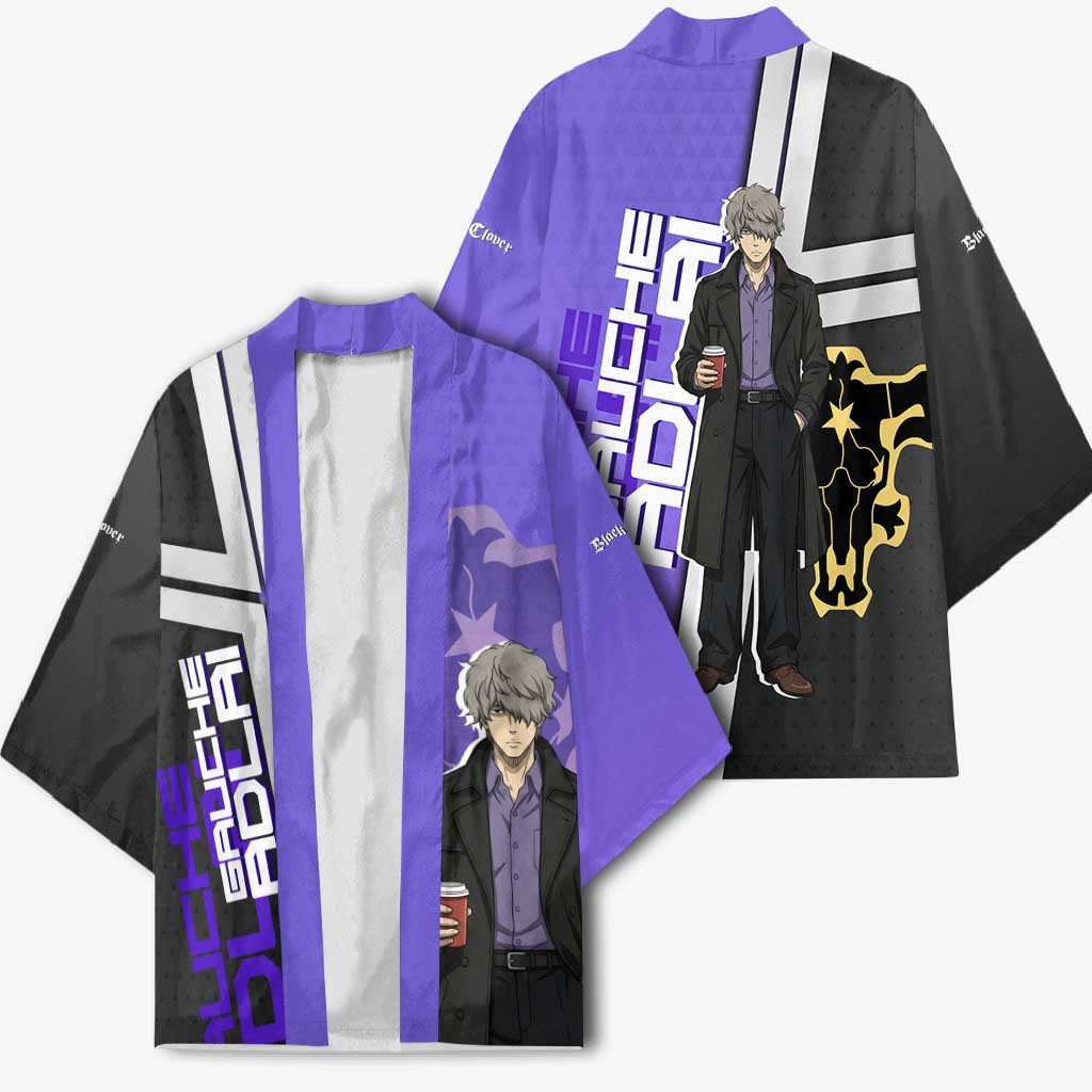 Black Clover Gauche Adlai Kimono Anime Illustration Style