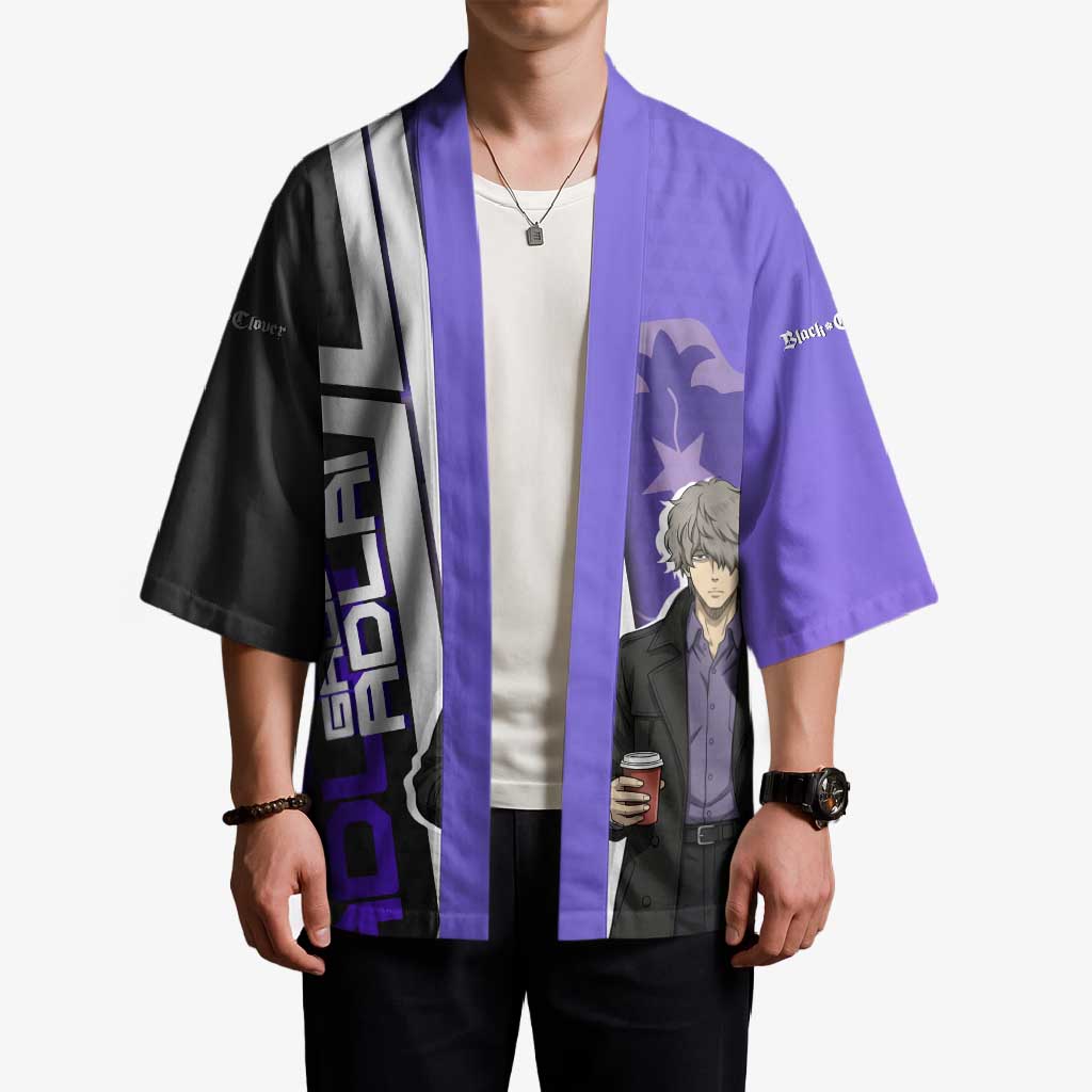 Black Clover Gauche Adlai Kimono Anime Illustration Style