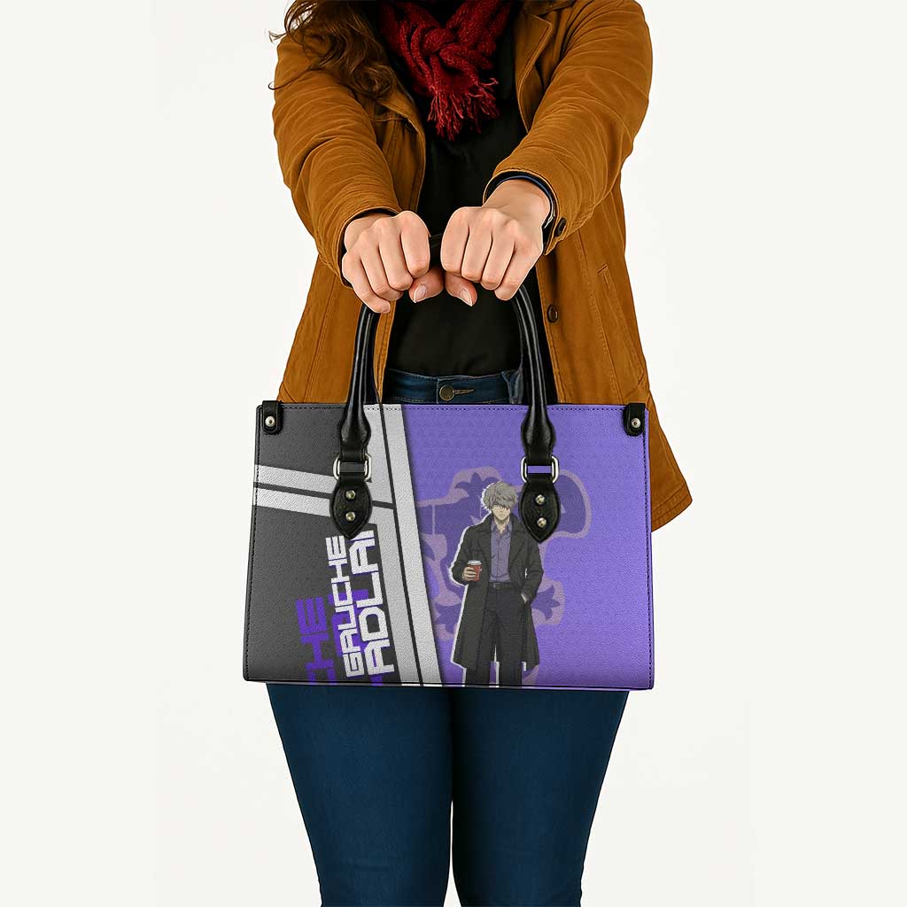Black Clover Gauche Adlai Leather Bag Anime Illustration Style