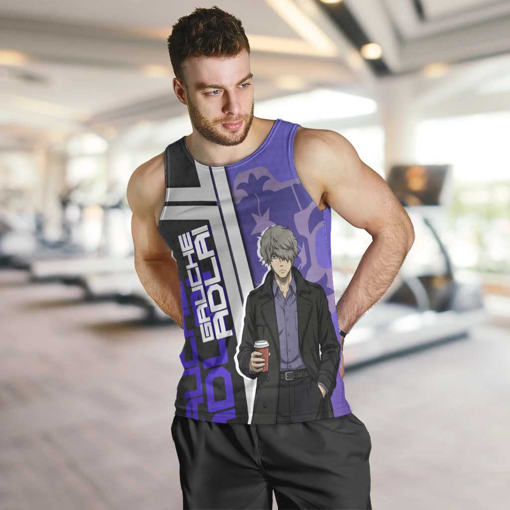 Black Clover Gauche Adlai Men Tank Top Anime Illustration Style