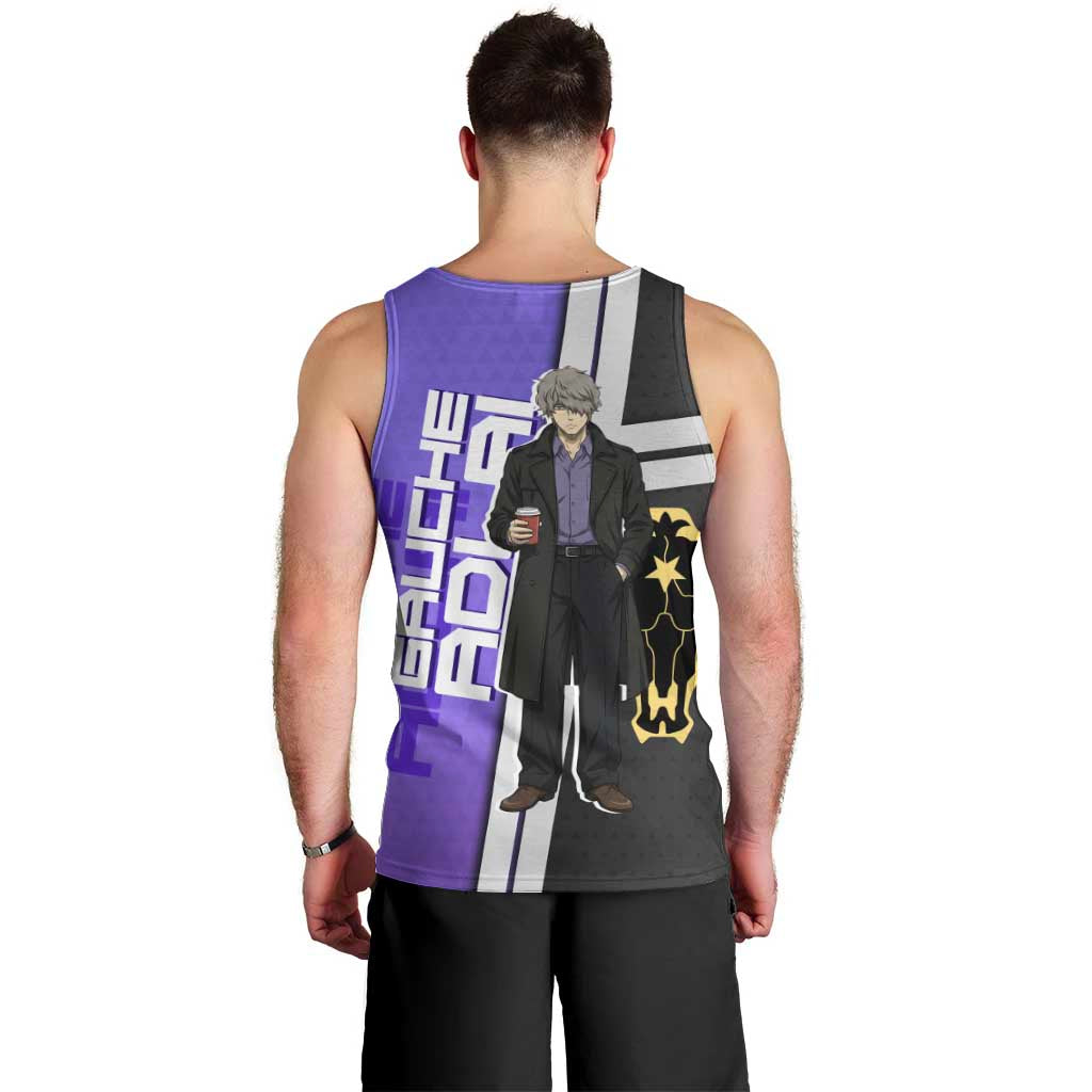 Black Clover Gauche Adlai Men Tank Top Anime Illustration Style