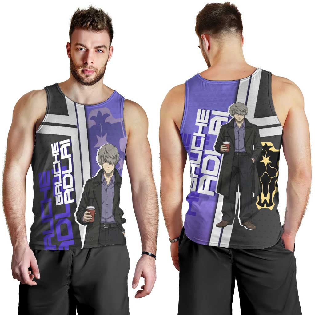 Black Clover Gauche Adlai Men Tank Top Anime Illustration Style
