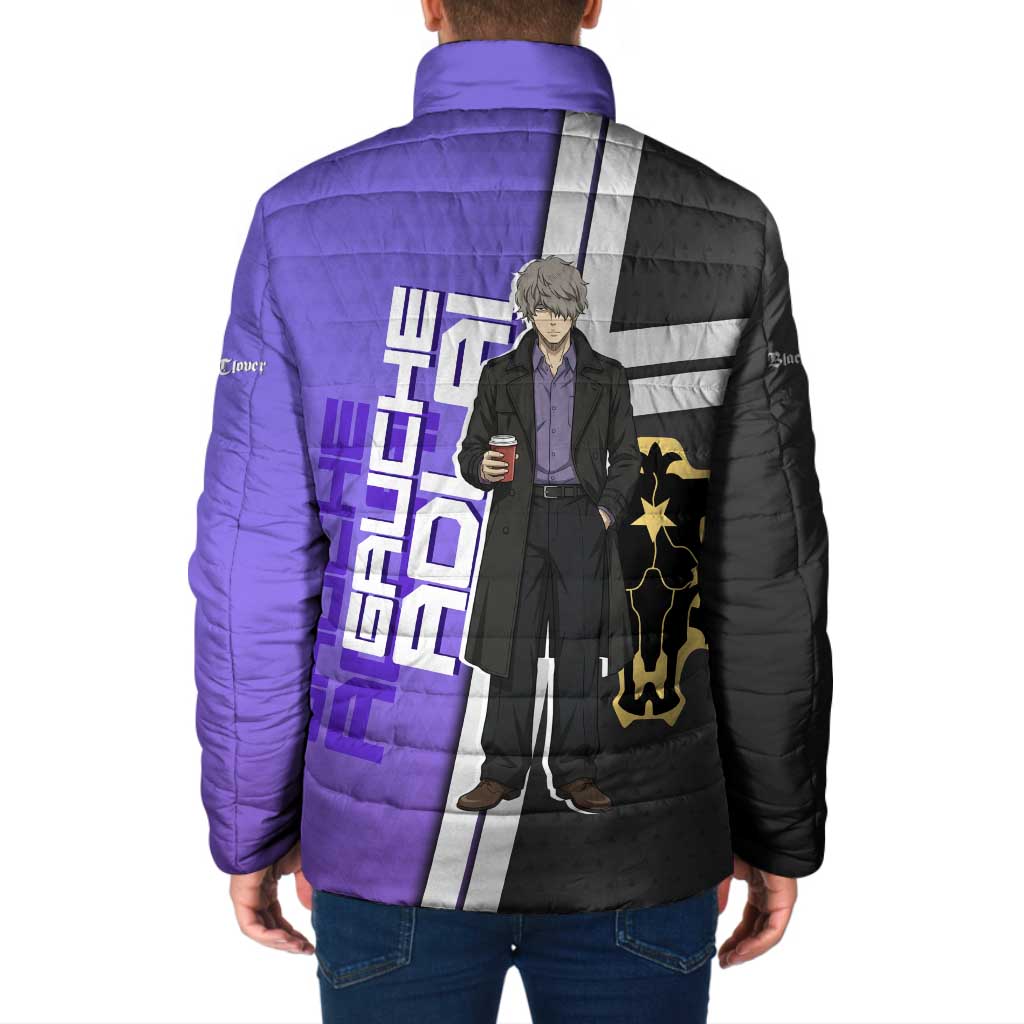 Black Clover Gauche Adlai Padded Jacket Anime Illustration Style