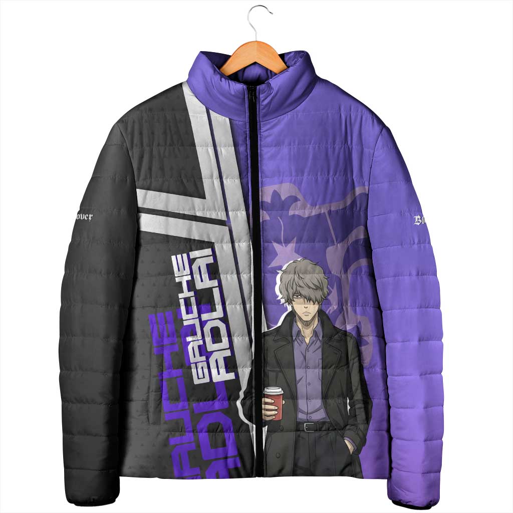 Black Clover Gauche Adlai Padded Jacket Anime Illustration Style