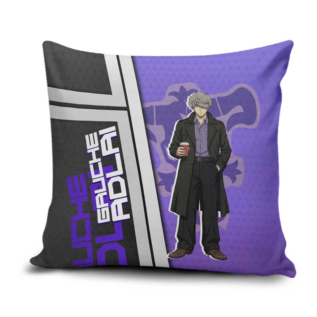 Black Clover Gauche Adlai Pillow Cover Anime Illustration Style