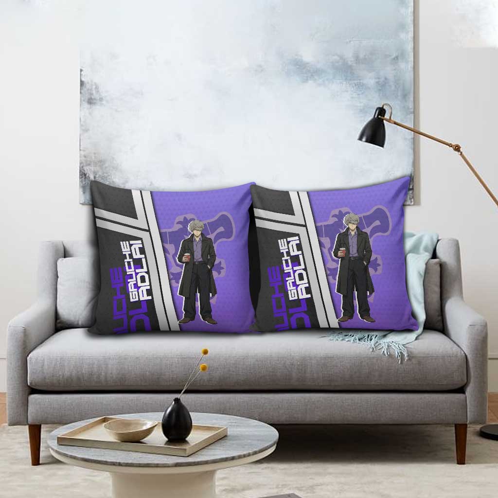 Black Clover Gauche Adlai Pillow Cover Anime Illustration Style