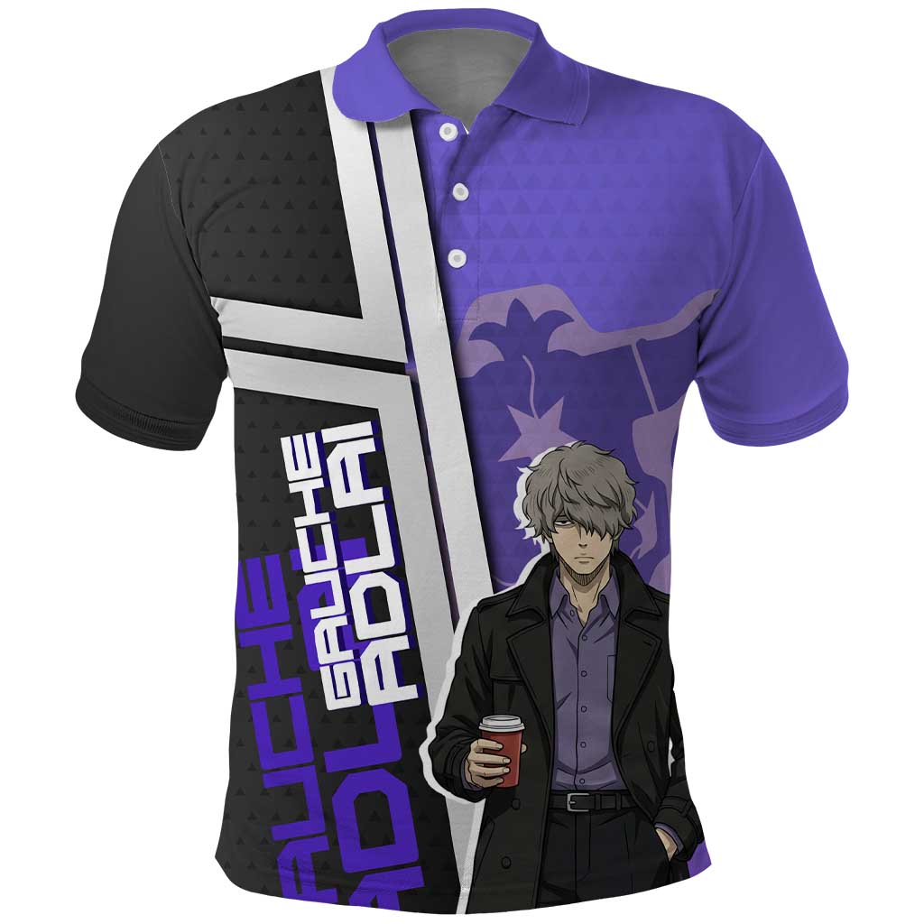 Black Clover Gauche Adlai Polo Shirt Anime Illustration Style