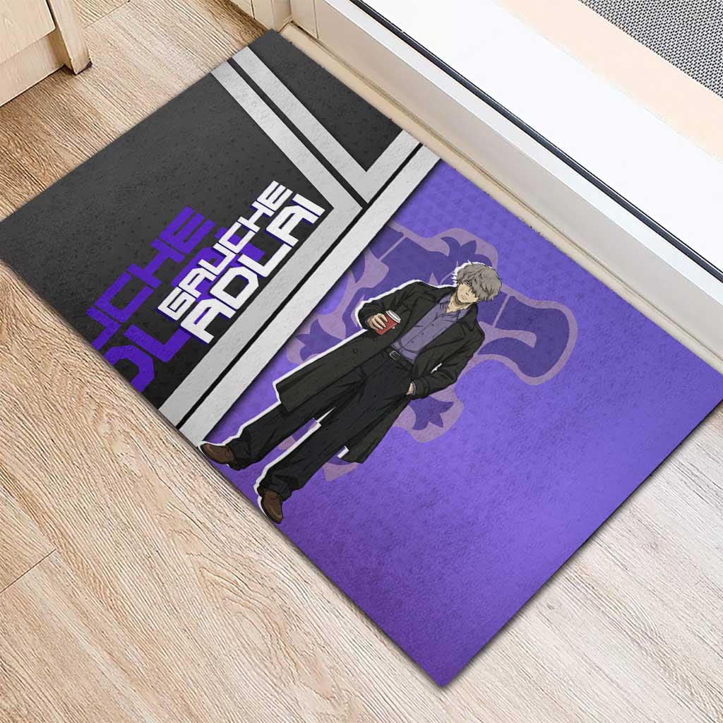 Black Clover Gauche Adlai Rubber Doormat Anime Illustration Style