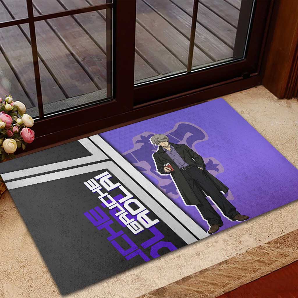 Black Clover Gauche Adlai Rubber Doormat Anime Illustration Style