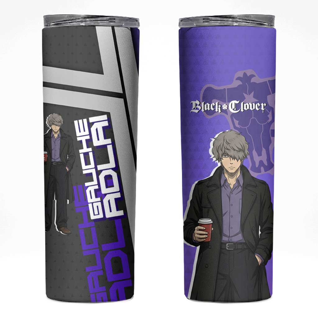 Black Clover Gauche Adlai Skinny Tumbler Anime Illustration Style