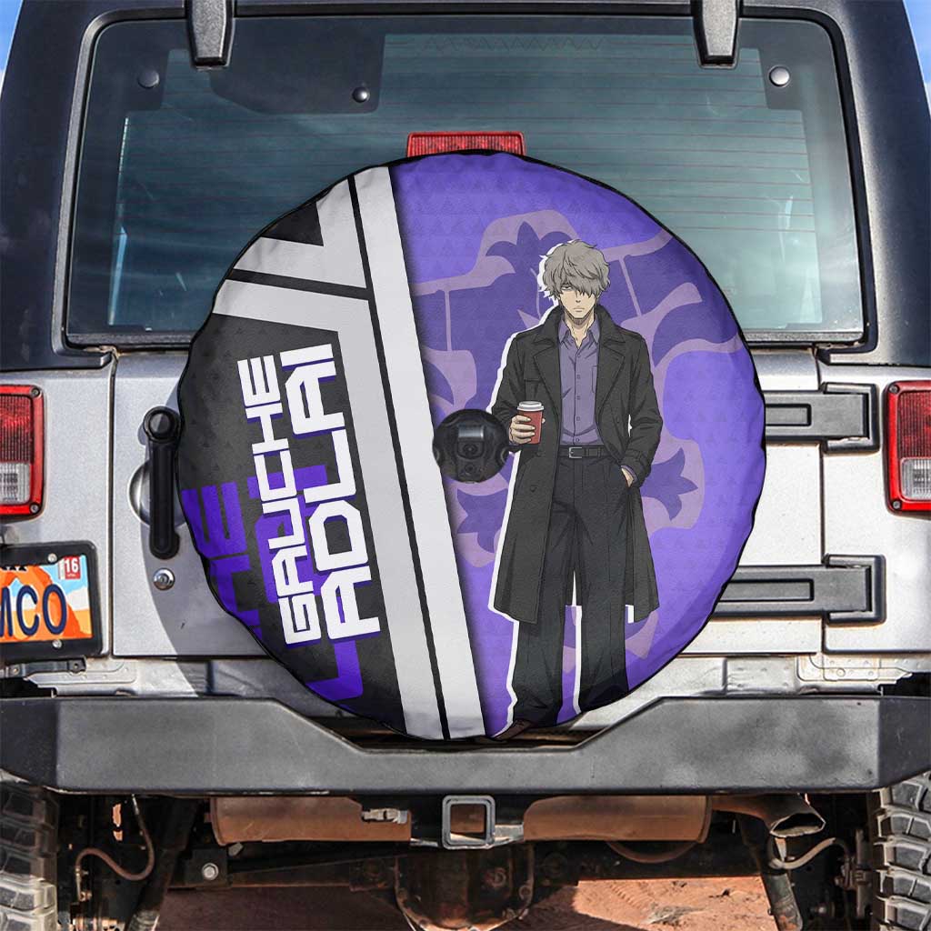 Black Clover Gauche Adlai Spare Tire Cover Anime Illustration Style