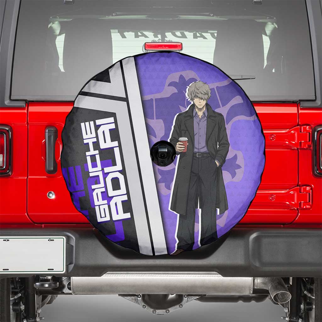 Black Clover Gauche Adlai Spare Tire Cover Anime Illustration Style