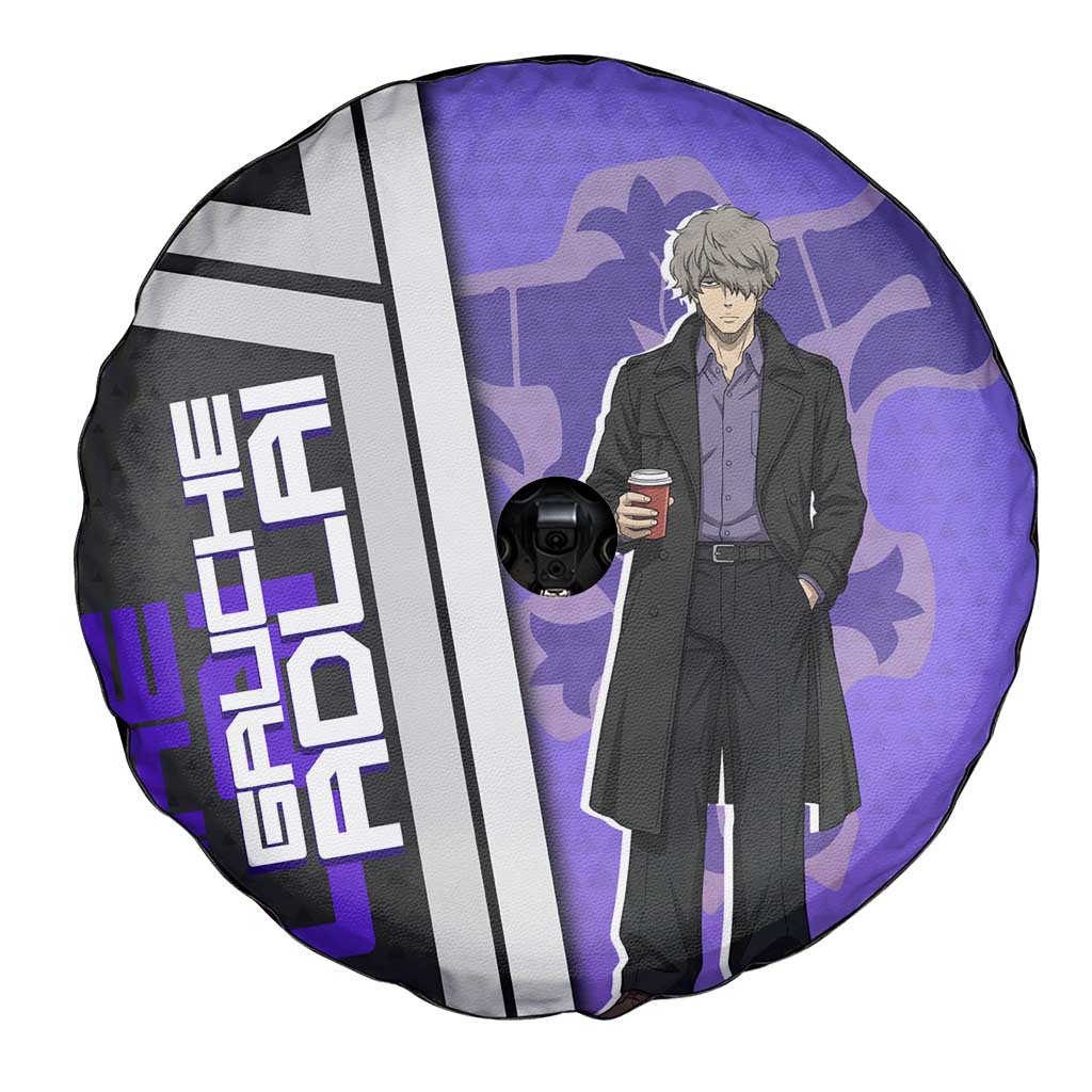 Black Clover Gauche Adlai Spare Tire Cover Anime Illustration Style