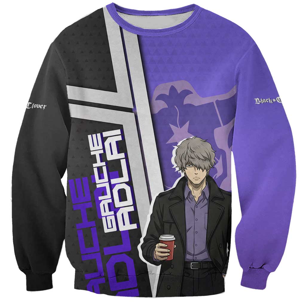 Black Clover Gauche Adlai Sweatshirt Anime Illustration Style
