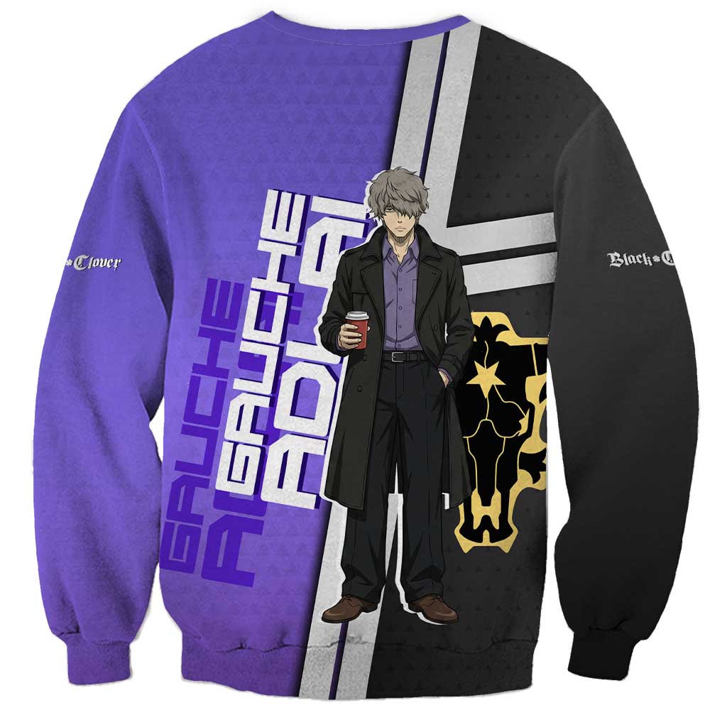 Black Clover Gauche Adlai Sweatshirt Anime Illustration Style
