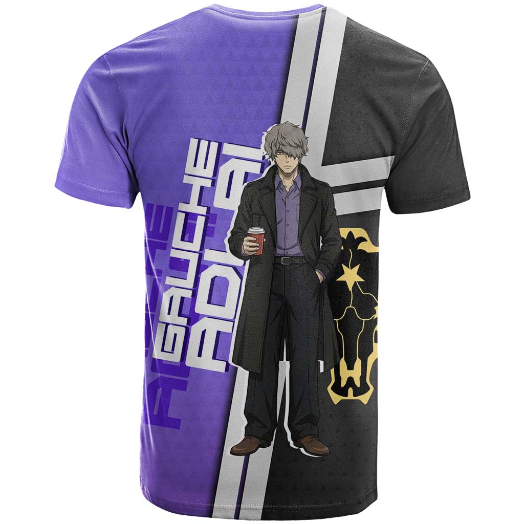 Black Clover Gauche Adlai T Shirt Anime Illustration Style