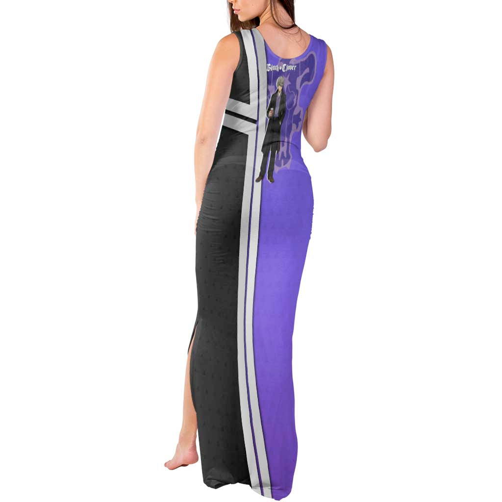 Black Clover Gauche Adlai Tank Maxi Dress Anime Illustration Style