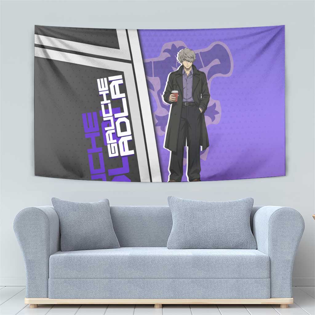 Black Clover Gauche Adlai Tapestry Anime Illustration Style