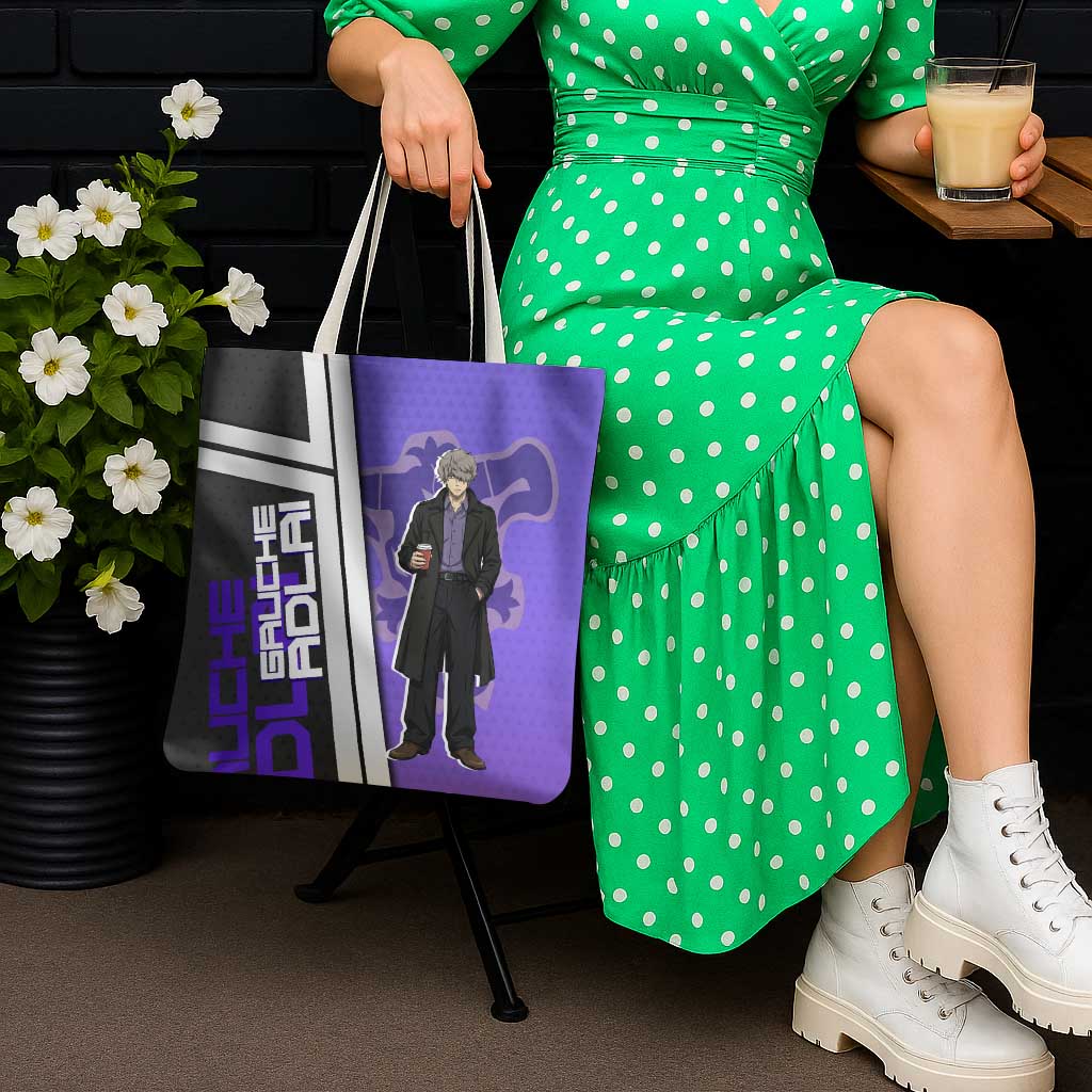 Black Clover Gauche Adlai Tote Bag Anime Illustration Style