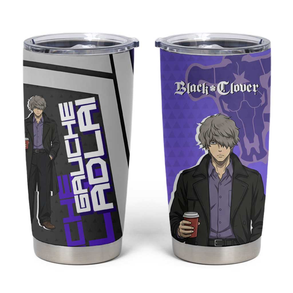 Black Clover Gauche Adlai Tumbler Cup Anime Illustration Style