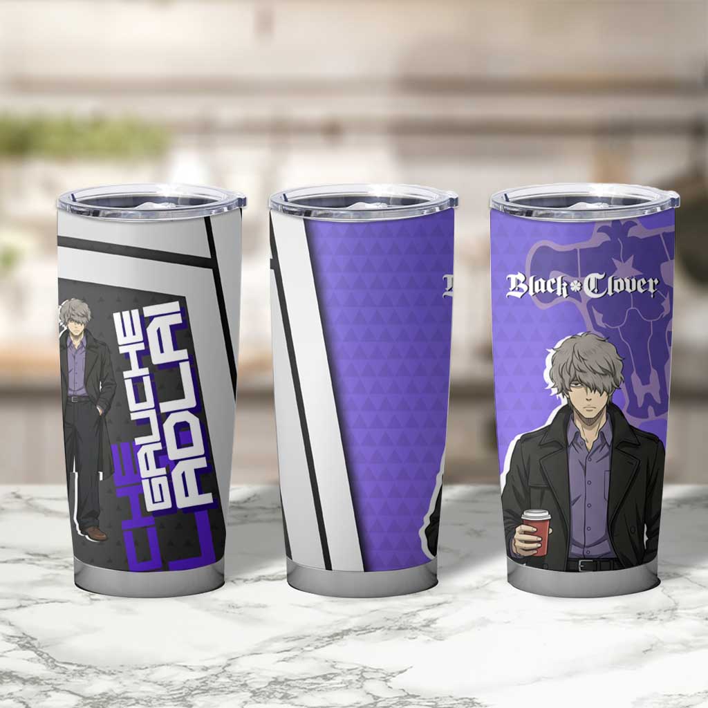 Black Clover Gauche Adlai Tumbler Cup Anime Illustration Style