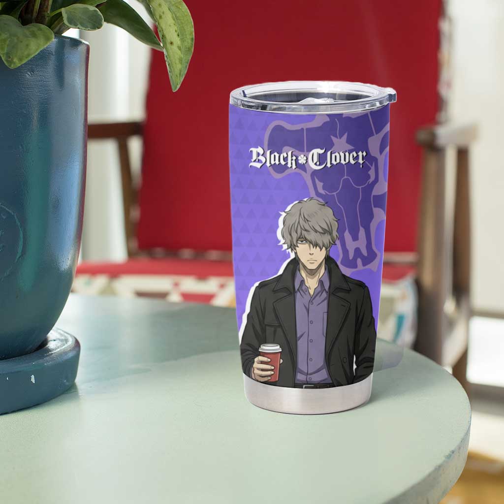 Black Clover Gauche Adlai Tumbler Cup Anime Illustration Style