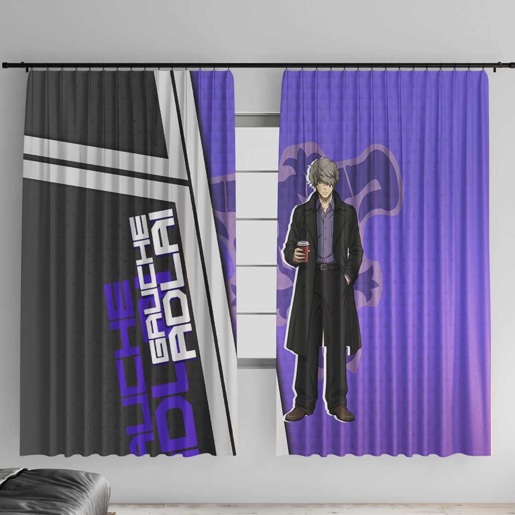 Black Clover Gauche Adlai Window Curtain Anime Illustration Style