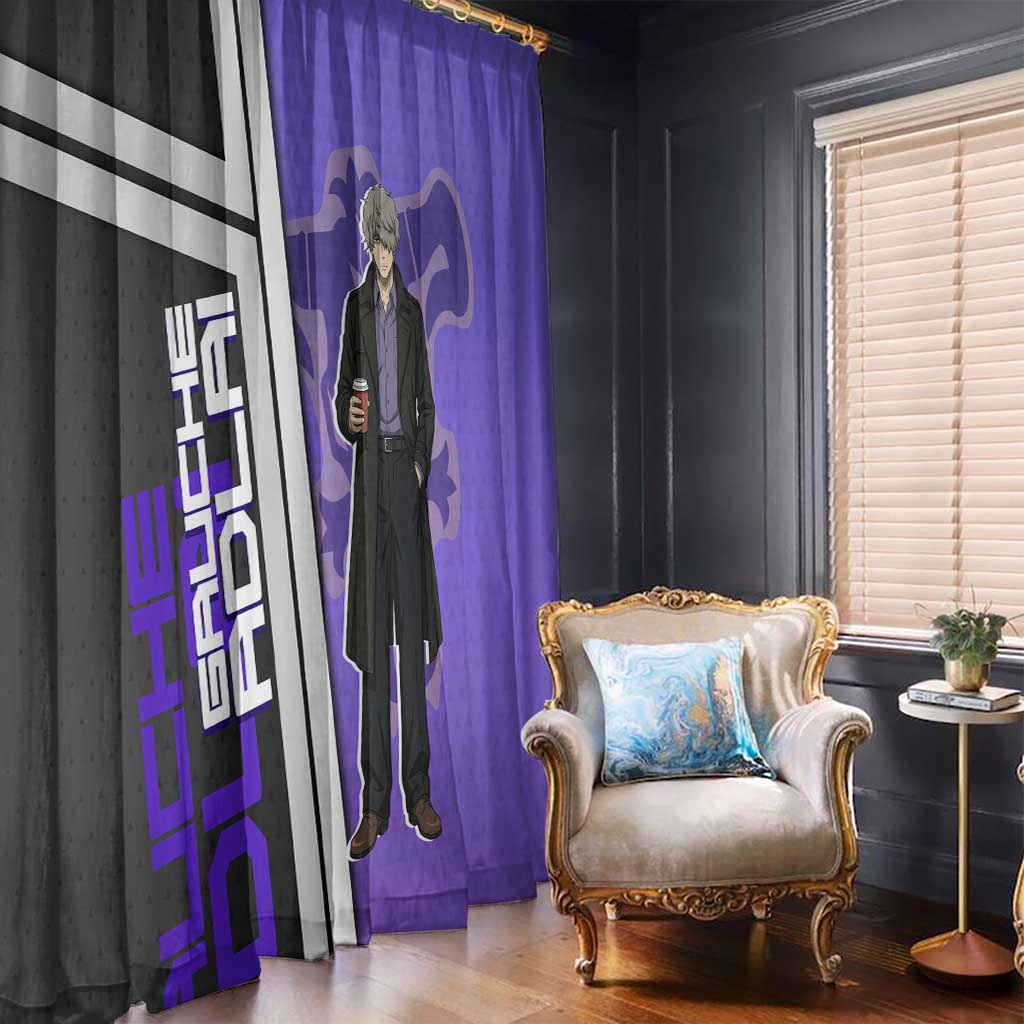 Black Clover Gauche Adlai Window Curtain Anime Illustration Style