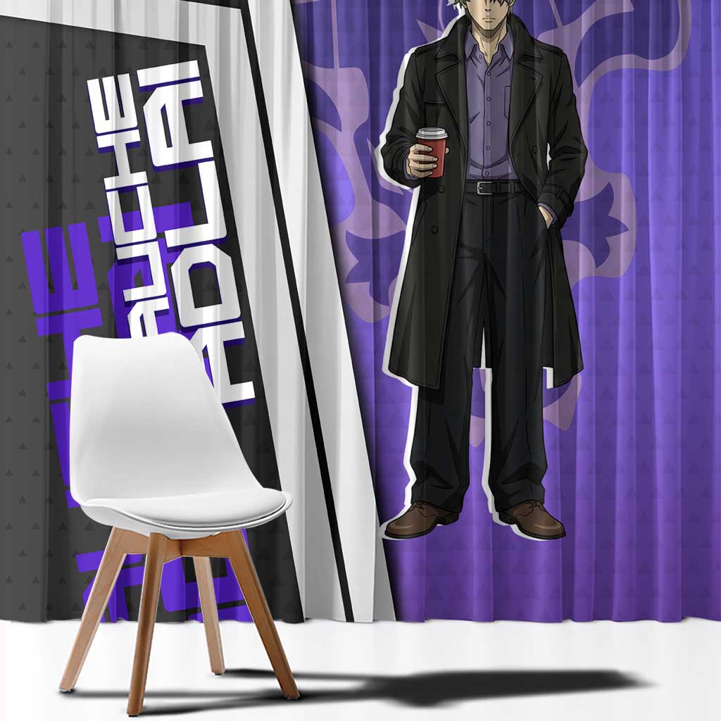 Black Clover Gauche Adlai Window Curtain Anime Illustration Style