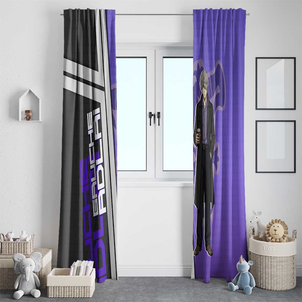 Black Clover Gauche Adlai Window Curtain Anime Illustration Style
