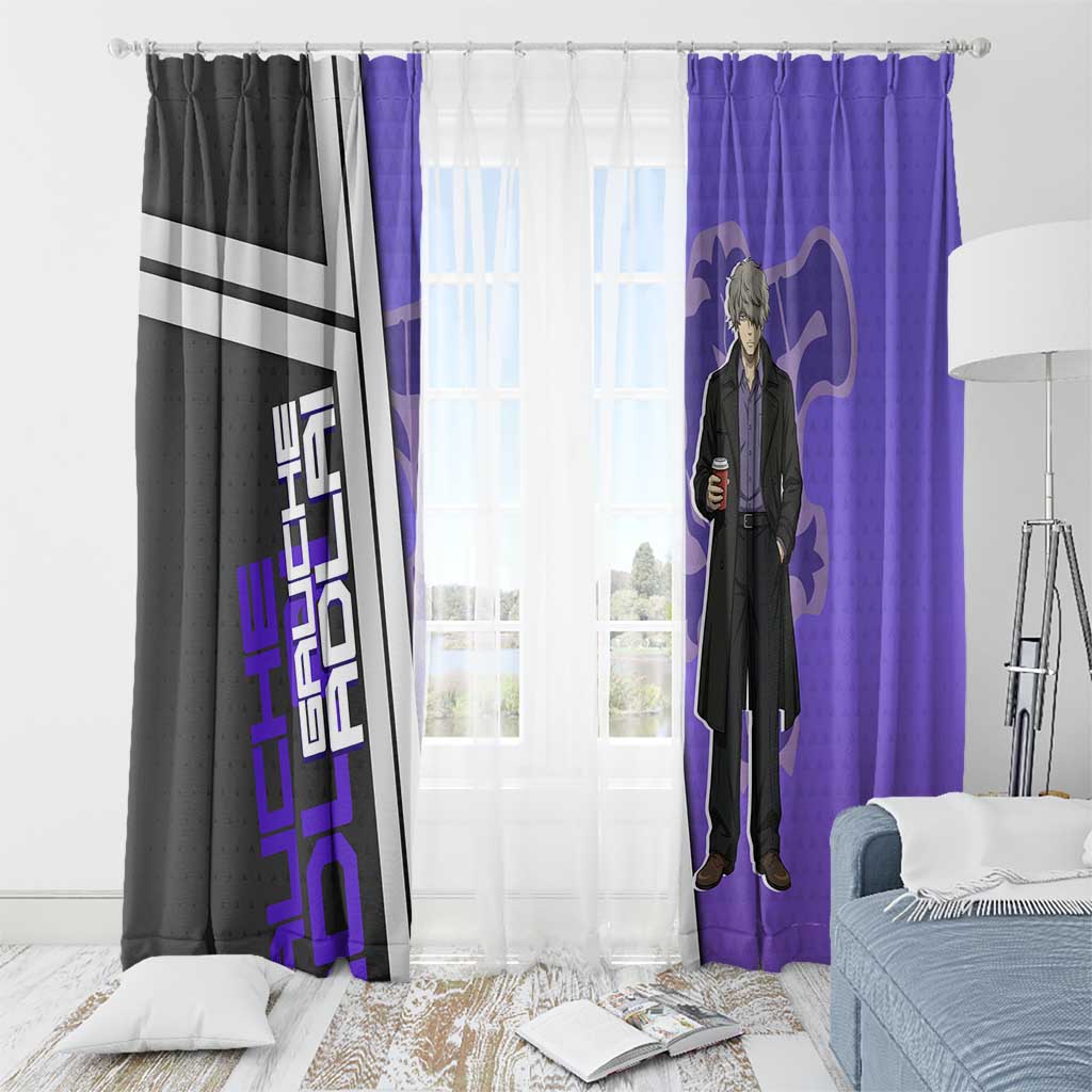 Black Clover Gauche Adlai Window Curtain Anime Illustration Style