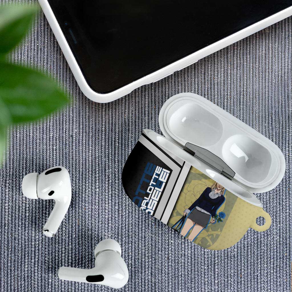 Black Clover Charlotte Roselei AirPods Case Anime Illustration Style