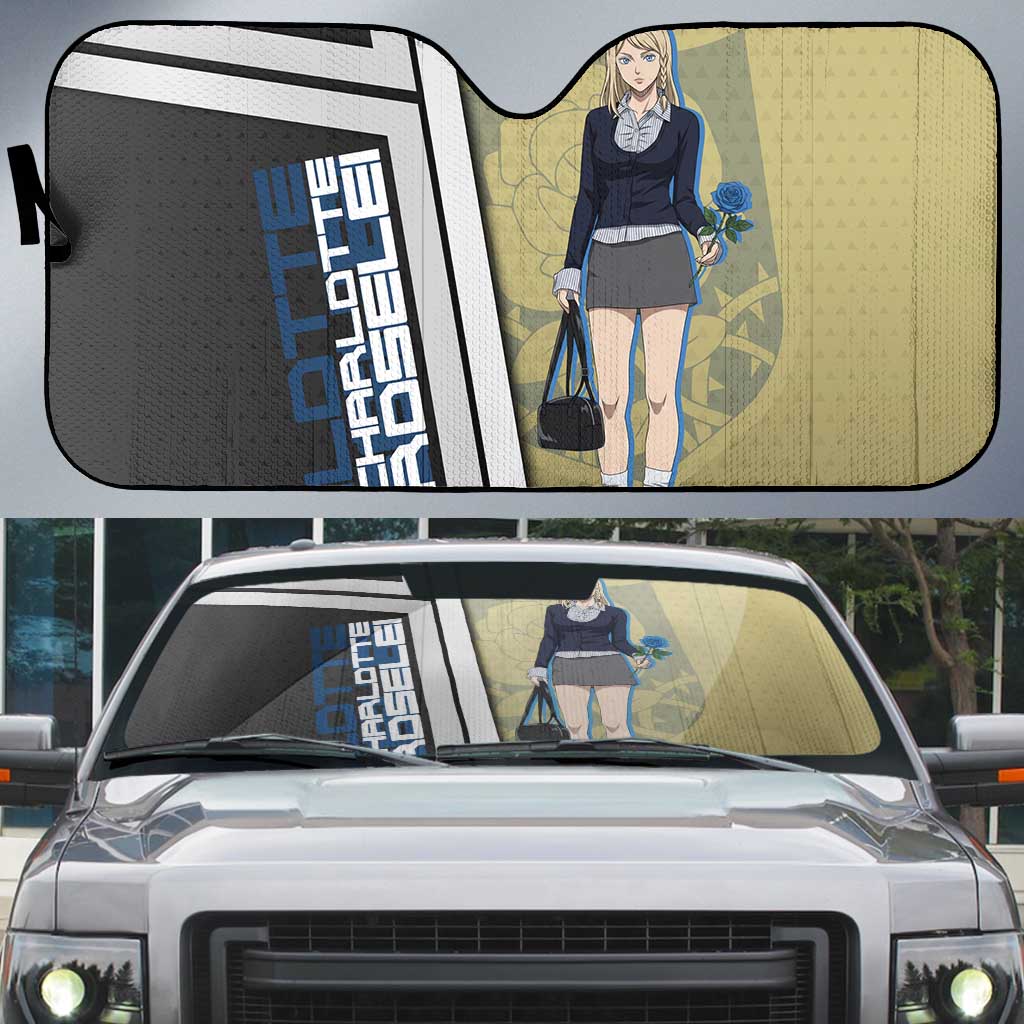 Black Clover Charlotte Roselei Auto Sun Shade Anime Illustration Style