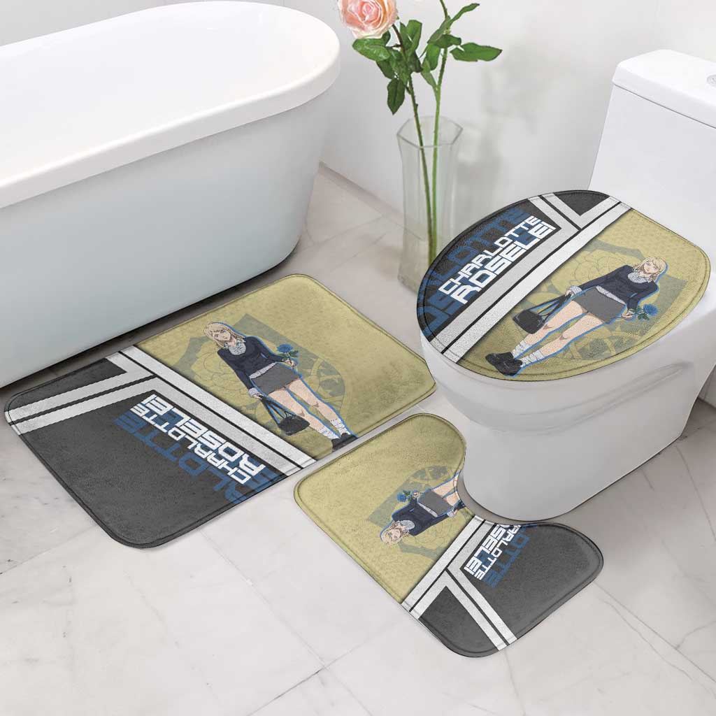 Black Clover Charlotte Roselei Bathroom Set Anime Illustration Style