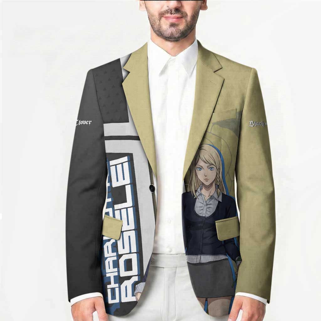 Black Clover Charlotte Roselei Blazer Anime Illustration Style