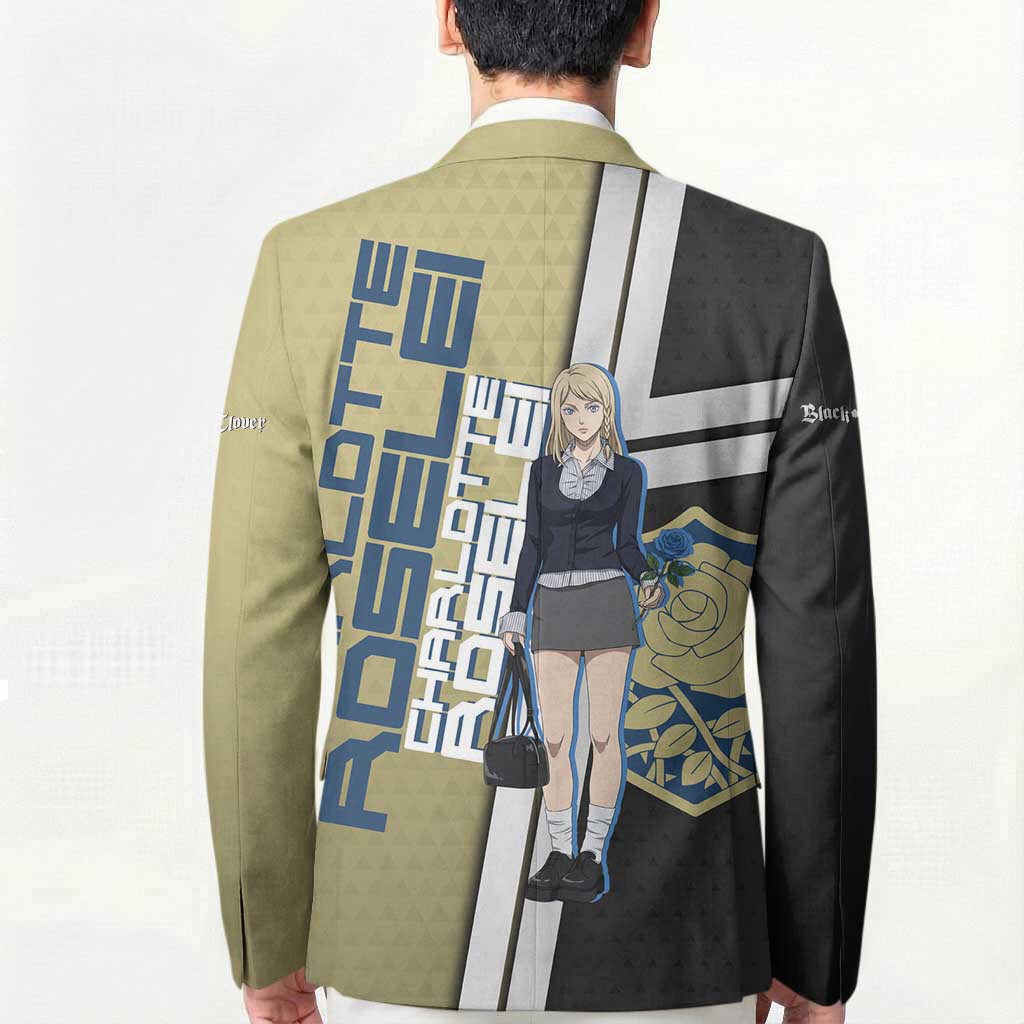 Black Clover Charlotte Roselei Blazer Anime Illustration Style