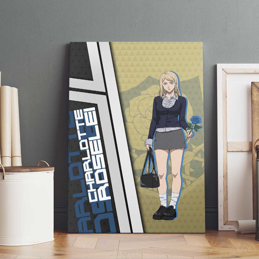 Black Clover Charlotte Roselei Canvas Wall Art Anime Illustration Style