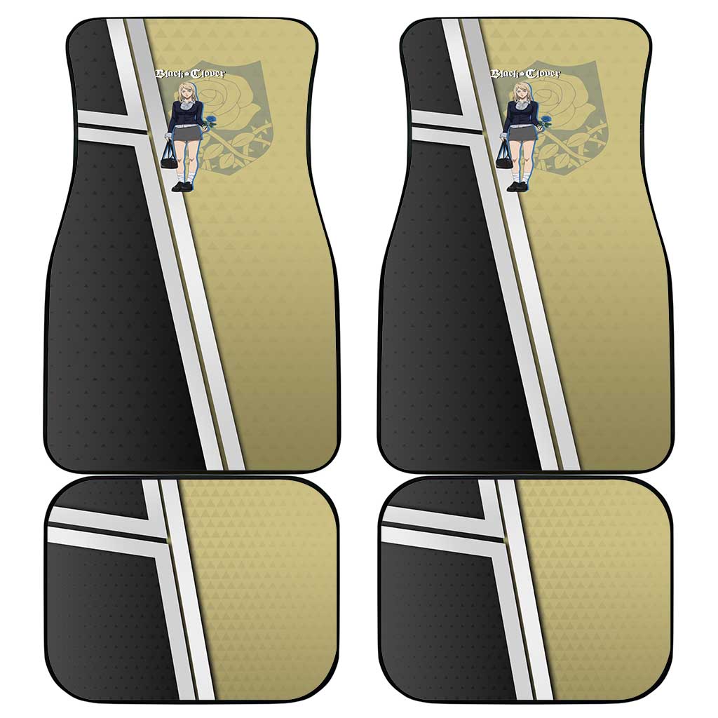 Black Clover Charlotte Roselei Car Mats Anime Illustration Style