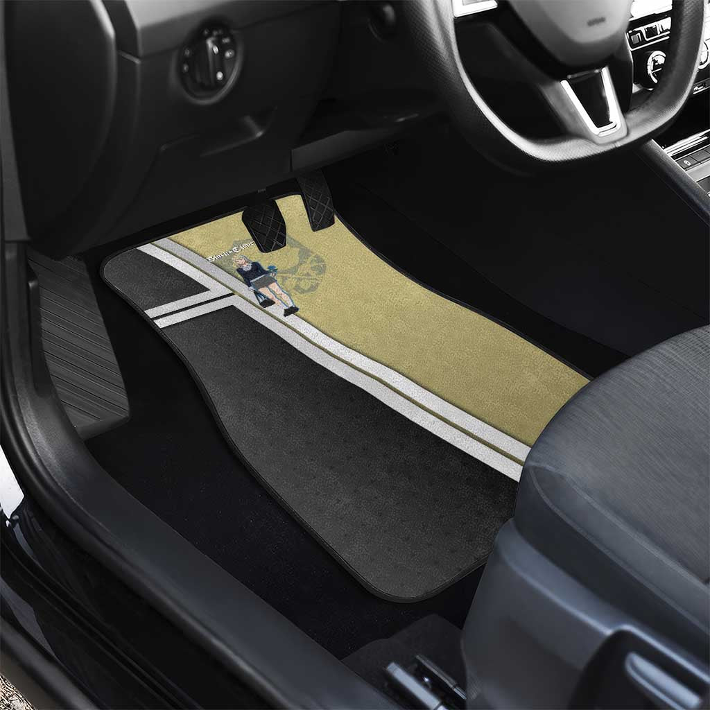 Black Clover Charlotte Roselei Car Mats Anime Illustration Style