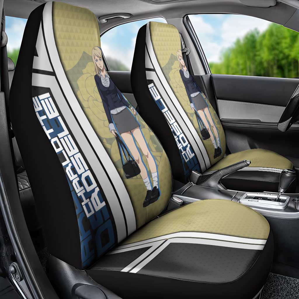 Black Clover Charlotte Roselei Car Seat Cover Anime Illustration Style