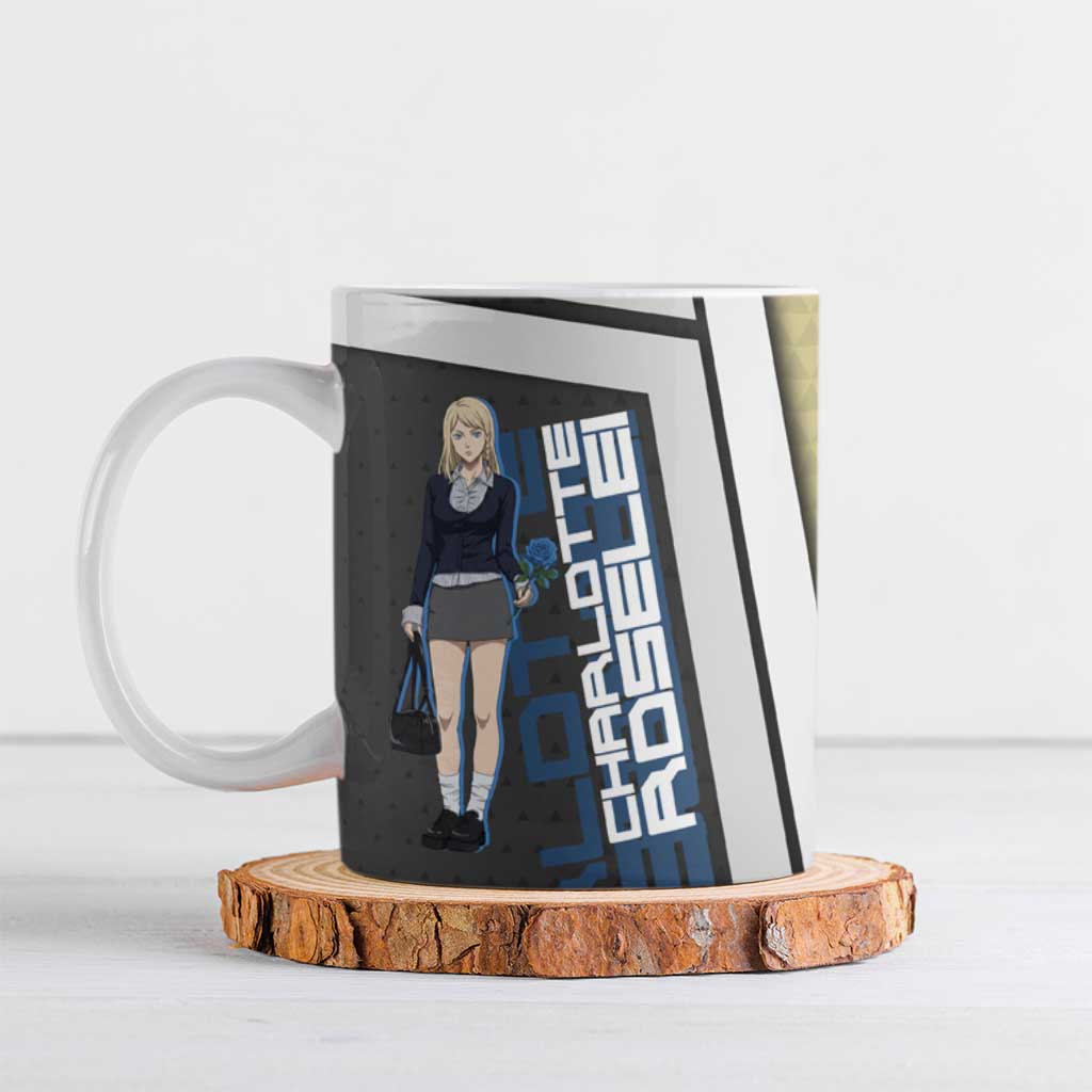 Black Clover Charlotte Roselei Ceramic Mug Anime Illustration Style