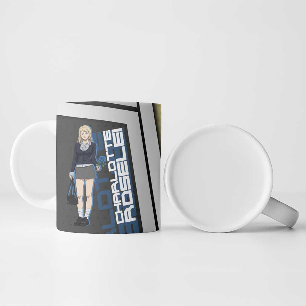 Black Clover Charlotte Roselei Ceramic Mug Anime Illustration Style