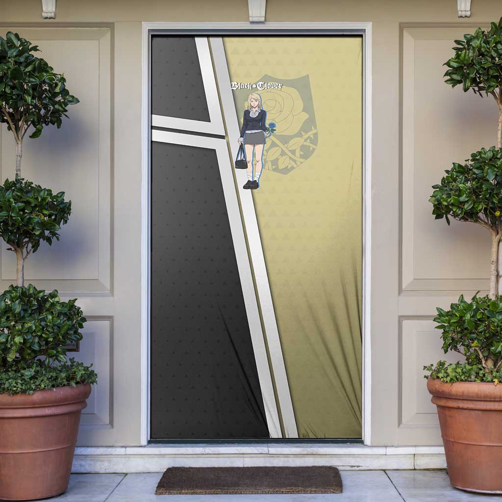Black Clover Charlotte Roselei Door Cover Anime Illustration Style