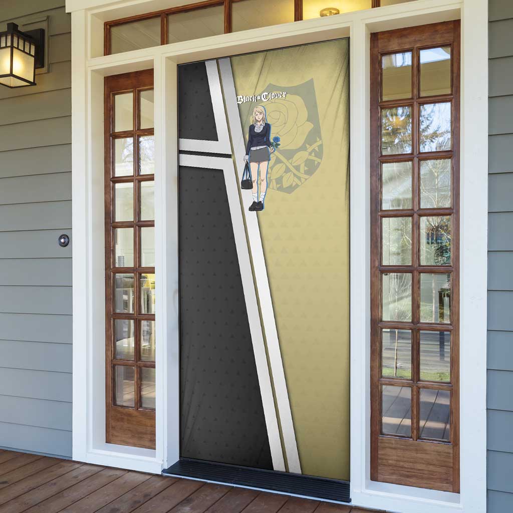 Black Clover Charlotte Roselei Door Cover Anime Illustration Style