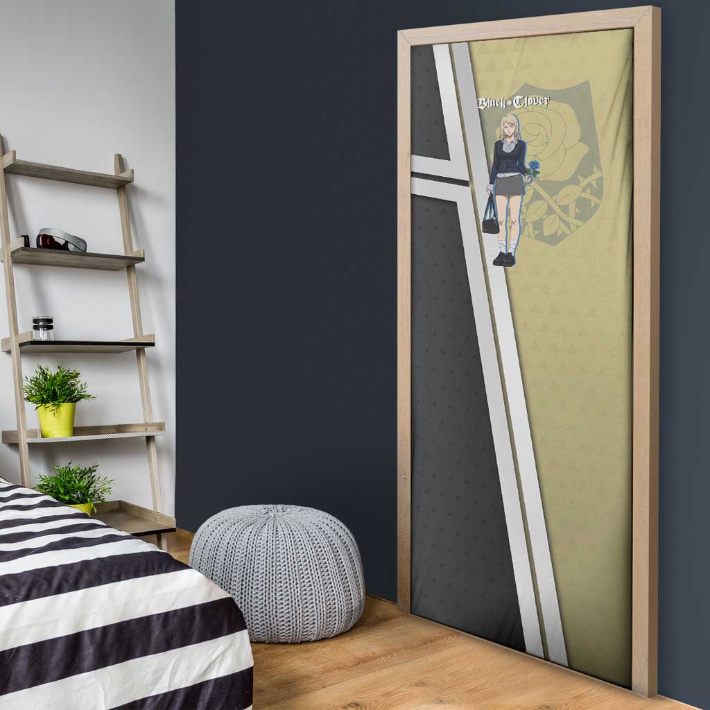 Black Clover Charlotte Roselei Door Cover Anime Illustration Style