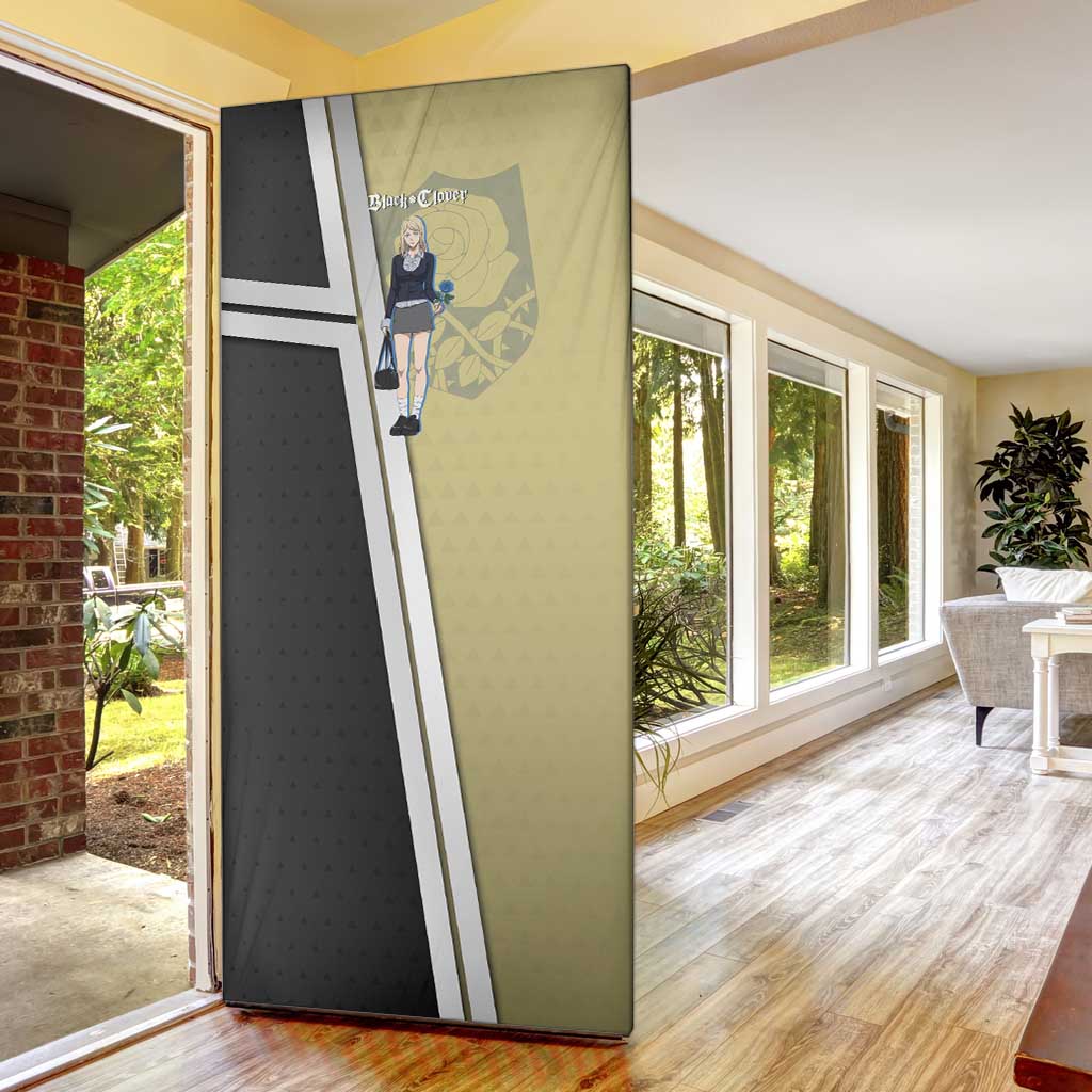 Black Clover Charlotte Roselei Door Cover Anime Illustration Style