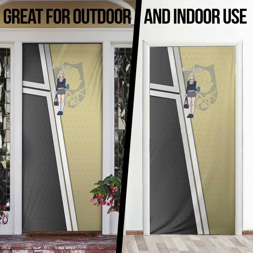 Black Clover Charlotte Roselei Door Cover Anime Illustration Style