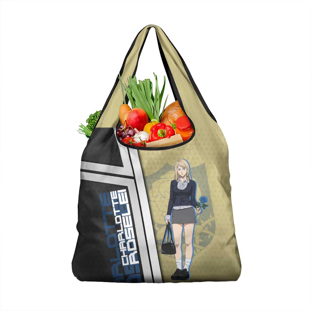 Black Clover Charlotte Roselei Grocery Bag Anime Illustration Style
